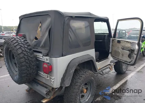 2003 Jeep Wrangler X z USA, uszkodzony, nr VIN 1J4FA39S63P348565